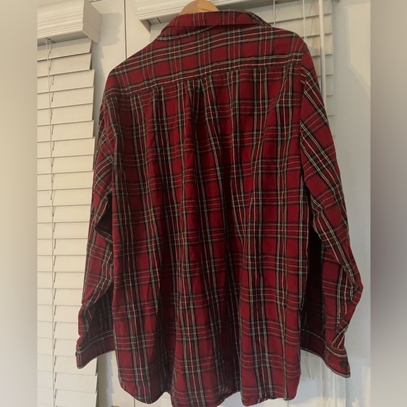 LLBean vintage button down flannel. Men’s‎ XL regular. 100% cotton - Picture 5 of 5